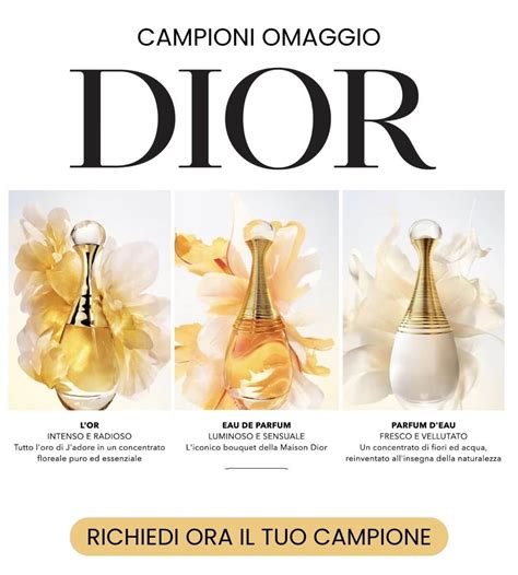 campioni omaggio profumi dior|DIOR Profumo ️ Singles' Day ️ Fino al .